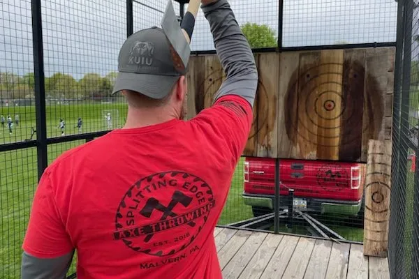 Mobile Axe Throwing in Chester County PA, Mobile Axe Throwing in malvern PA, Mobile Axe Throwing in Coatesville PA